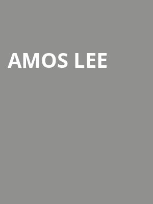 Amos Lee, Boarding House Park, Lowell