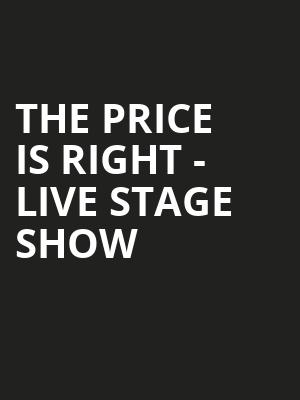 The Price Is Right Live Stage Show, Lowell Memorial Auditorium, Lowell